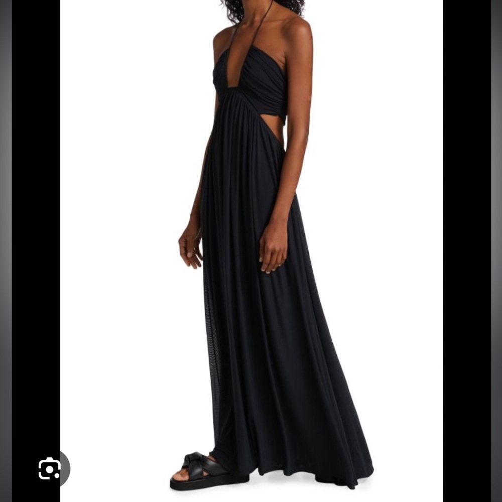STAUD Black Maxi Dress - Picture 4 of 5